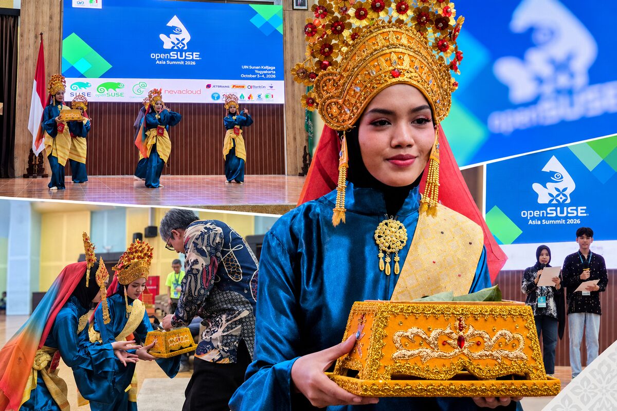 The opening ceremony of openSUSE.Asia Summit 2026