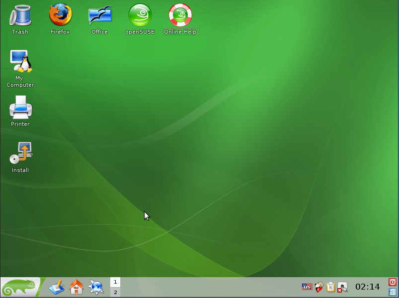 Open Suse Kde