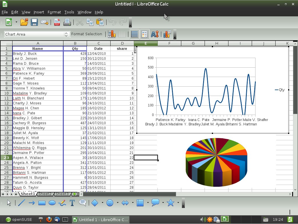 Не открывается файл libreoffice calc