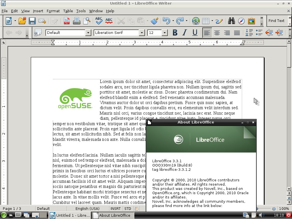 open source libre office