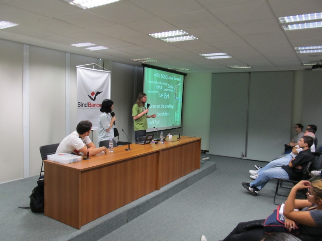 Talk at FLISOL 2011, Porto Alegre
