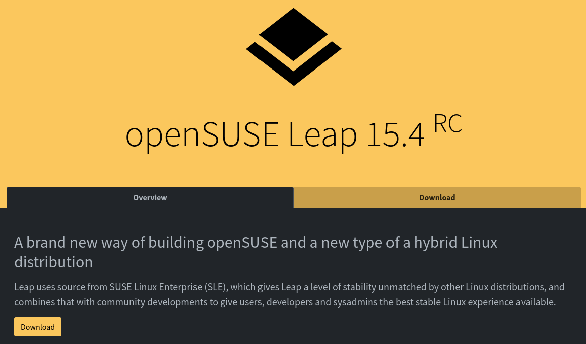 openSUSE Leap 15.4