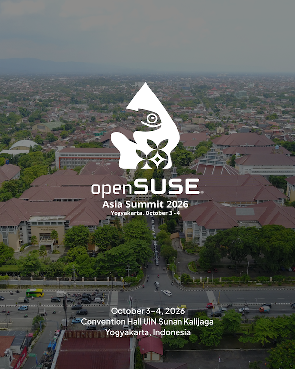 Welcome to openSUSE Asia Summit in Yogyakarta