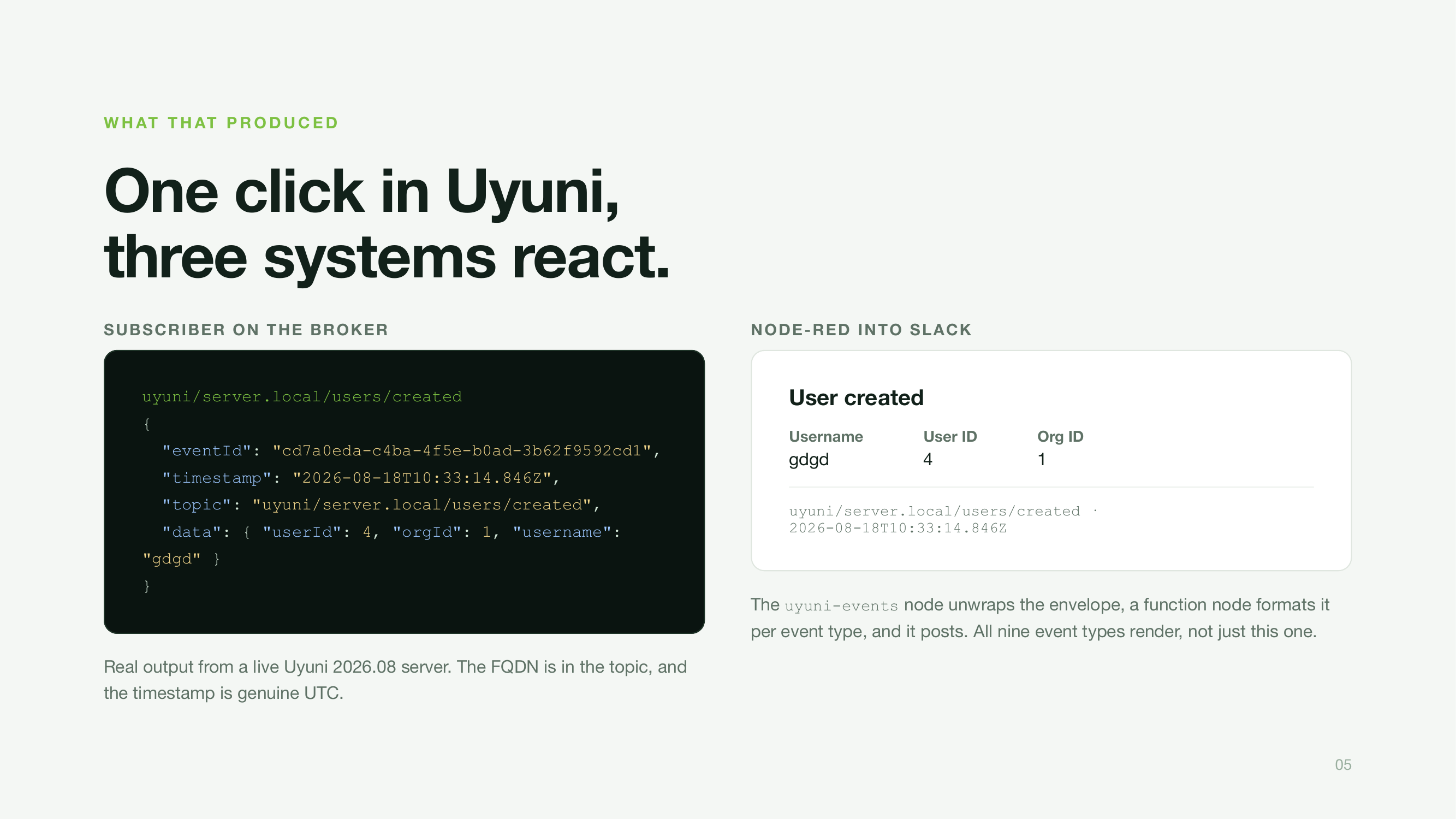 GSoC 2026, Event-Driven Automation for Uyuni via MQTT and Node-RED